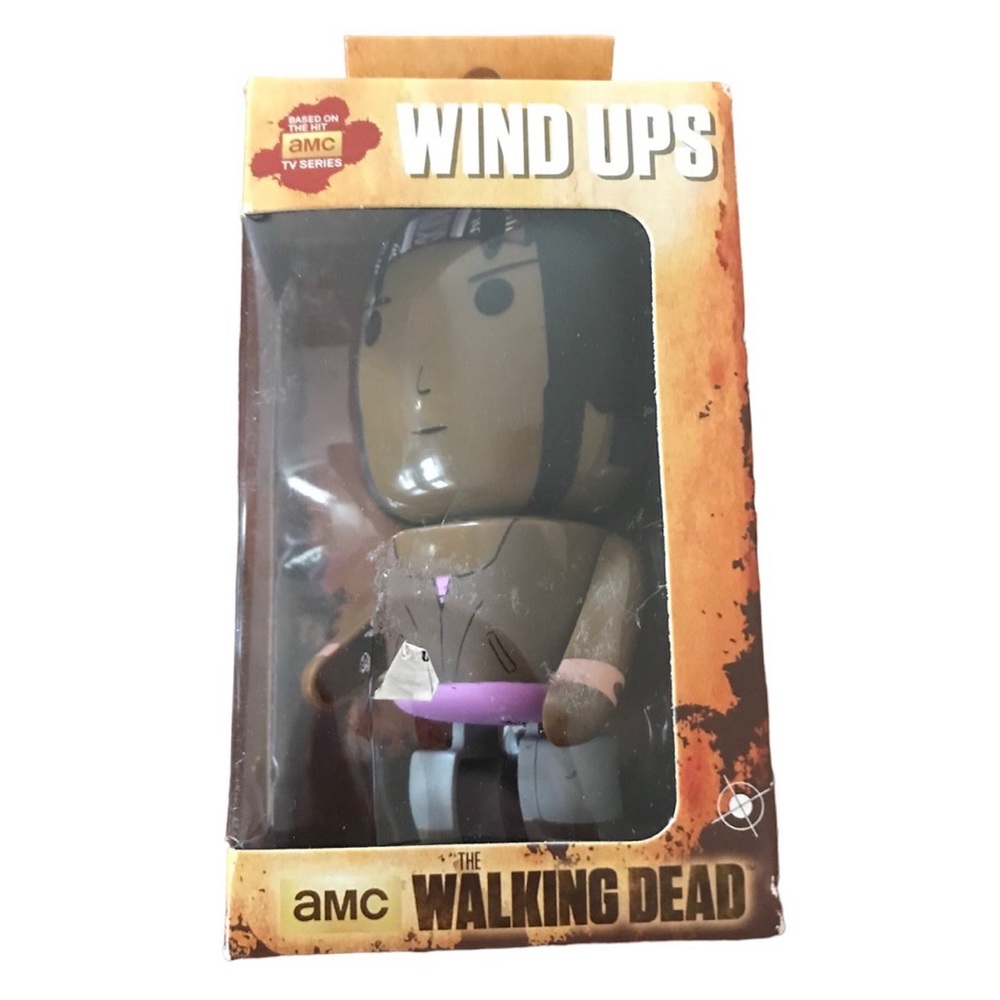 NIB The Walking Dead AMC Wind-up Michonne Toy